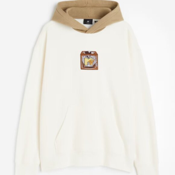 H&M Other - H&M MTV Relaxed Fit Printed hoodie Men's Size L